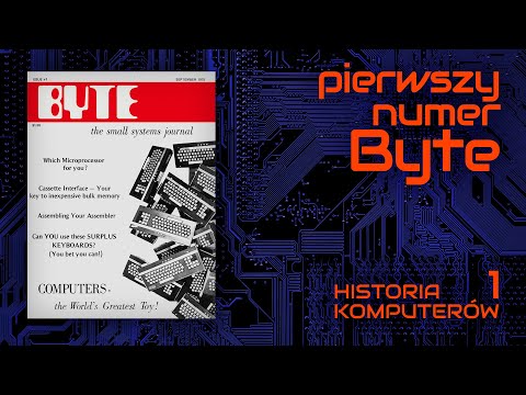 Pierwszy numer czasopisma Byte [HISTORIA KOMPUTERÓW 1]