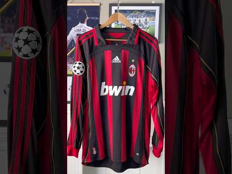 Ac Milan 2006/2007 home shirt long sleeves #football #acmilan #kaka #maldini