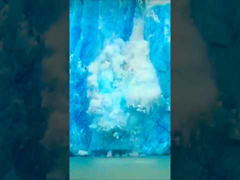 Thumbnail for Ice Calving From Dawes Glacier In Endicott Arm Fjord | Carnival Luminosa #fyp #alaskancruise #Alaska