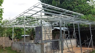 Day 1 House project na gawa sa tubular