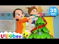 Deck The Halls Lellobee Christmas Kids Songs Nursery Rhymes