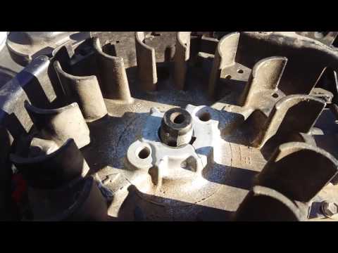Причина поломки газонокосилки MTD-46.