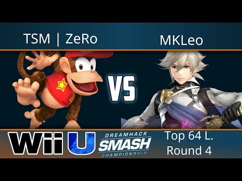 Dreamhack Atlanta 2017 - TSM | ZeRo (Diddy) vs MKLeo (Corrin) - Smash 4 Top 64 L. Round 4