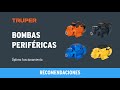 Bomba periférica autocebante 1/2HP, uso agrícola, TRUPER