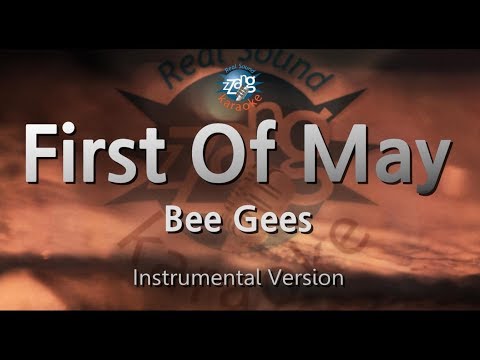 Bee Gees-First Of May (-1key) (MR/Inst.) (Karaoke Version)
