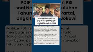 Guntur Romli PDIP Serang Jokowi saat PSI Sindir Nenek-nenek Puluhan Tahun Jadi Ketum Partai