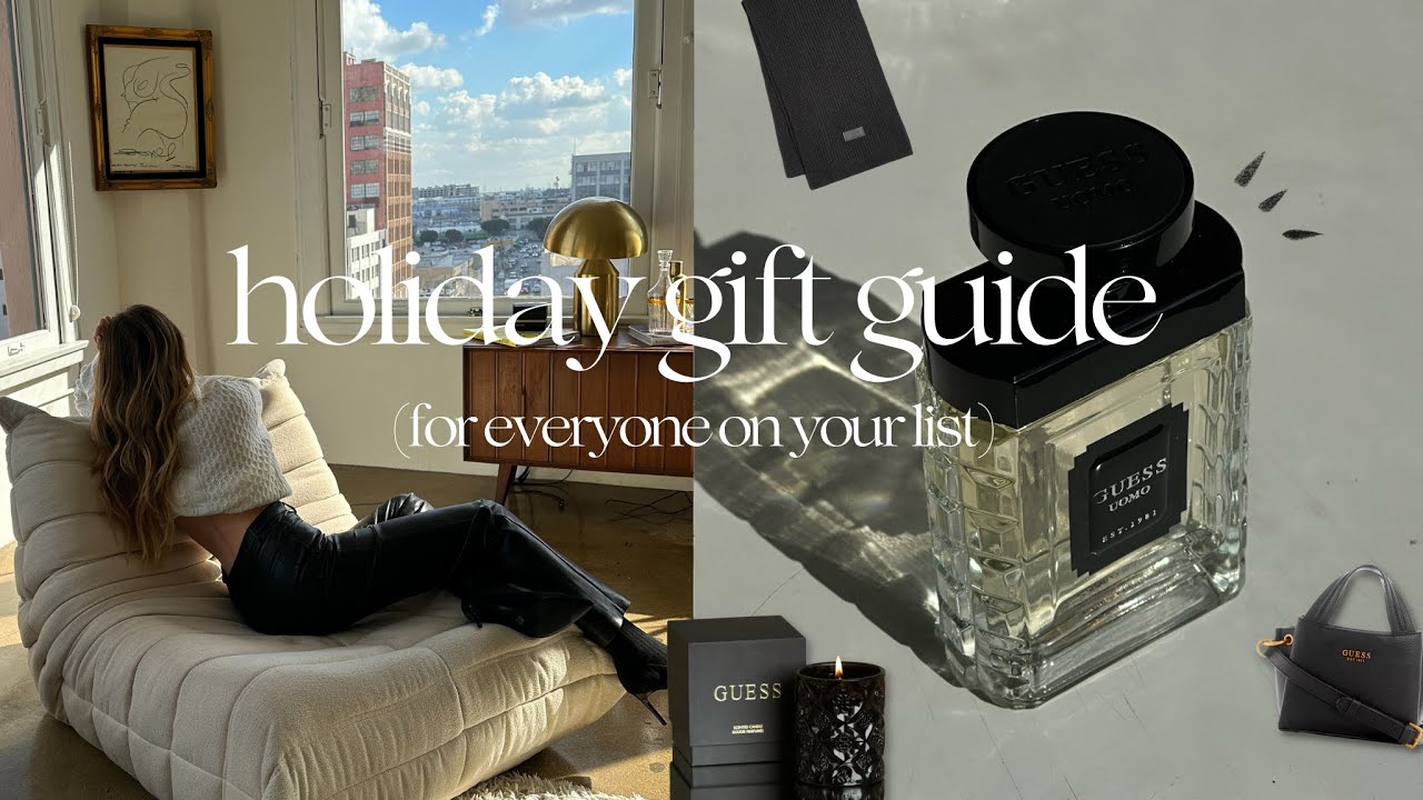 HOLIDAY GIFT GUIDE: IDEAS FOR EVERYONE ON YOUR LIST!