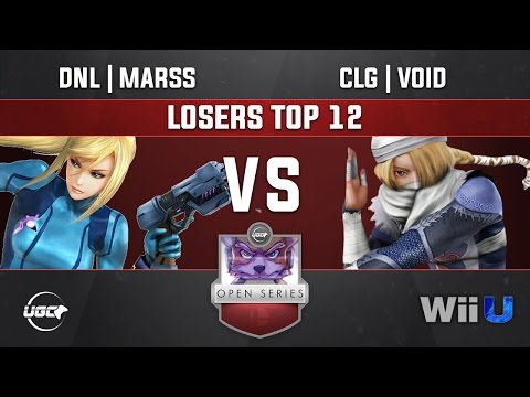 UGC Smash 4 LOSERS TOP 12  - DNL | Marss (Zero Suit Samus) vs CLG | VoiD (Sheik)