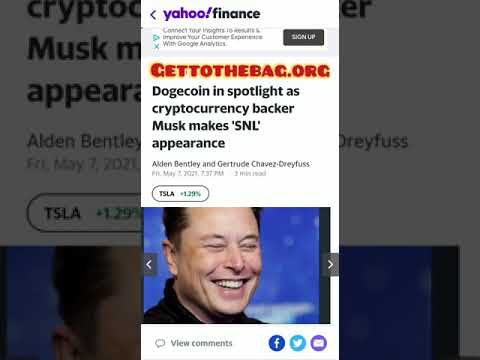 Elon Musk SNL King Of DogeCoin