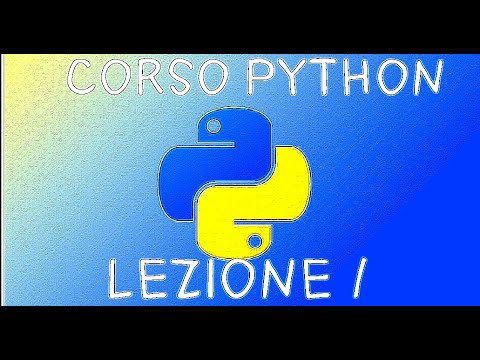 Corso Python Lezione 1