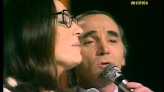 Nana Mouskouri   Charles Aznavour   Duo   Le Temps des Cerises