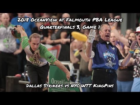2018 PBA League Quarterfinals #3, Game 1 - Dallas Strikers vs NYC WTT KingPins