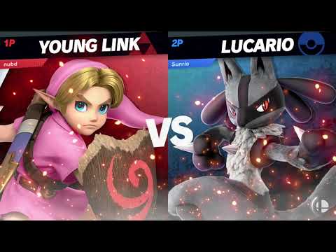 RTT #26 Newbie SSBU - Sunrio (Lucario) vs Nubd (Young Link) Winners Quarters Final