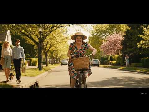 Signora Anziana Pedala Senza Sellino