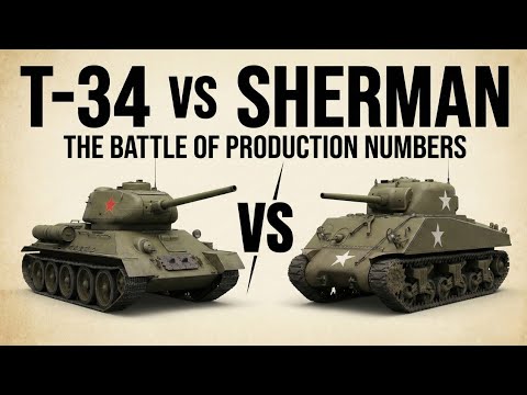 WWII Tanks Compared M4 Sherman vs. German Tiger