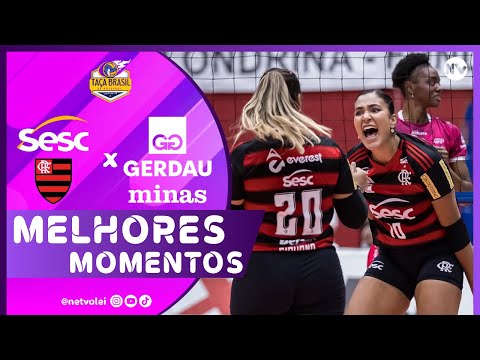 FLAMENGO vs MINAS | Melhores Momentos | Taça Brasil de Voleibol 2025