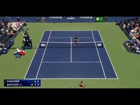 Diana Shnaider 🇷🇺 Vs Hailey Baptiste 🇺🇸 US OPEN Day 2