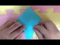 How to make a origami Teru teru bozu 