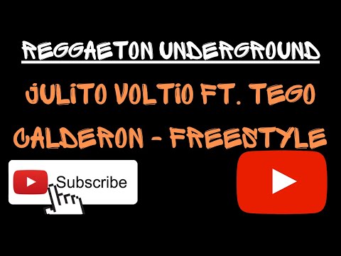 JULITO VOLTIO FT. TEGO CALDERON - FREESTYLE 🎶