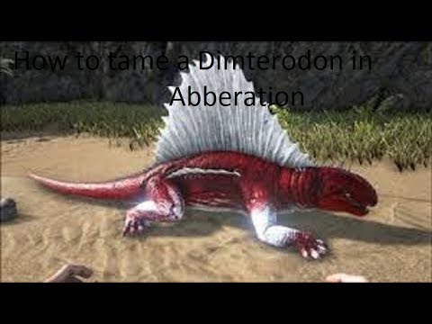 How To tame a Dimetrodon in Abberation
