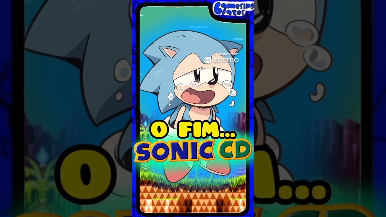 O FIM DE SONIC CD MOBILE! 📱 😭 #shorts #sonic #soniccd #mobile