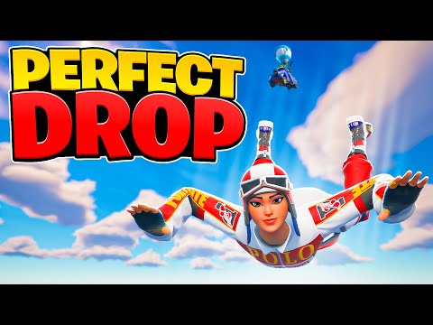 How to Land Faster than Anyone - Perfect Drops in Fortnite!