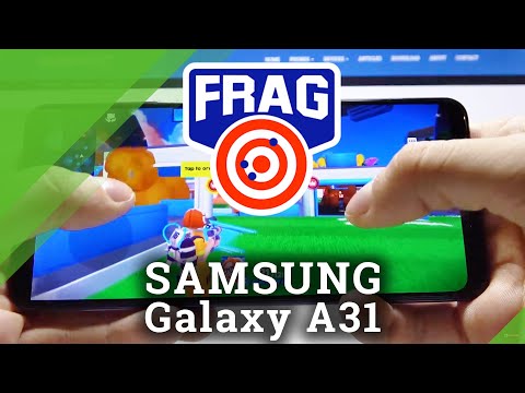 Gaming Quality Checkup on Samsung Galaxy A31 - FRAG Pro Shooter Gameplay