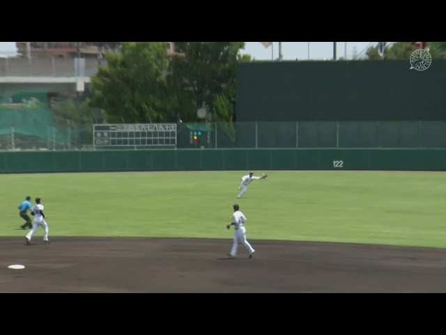 【ファーム】打球の変化にも咄嗟の対応!! マリーンズ・愛斗のファインプレー!! 2024年7月26日 千葉ロッテマリーンズ 対 東北楽天ゴールデンイーグルス