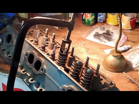 Installing Comp Cams Valve Springs in our Chevy 350 Heads! Simple How to for everyone