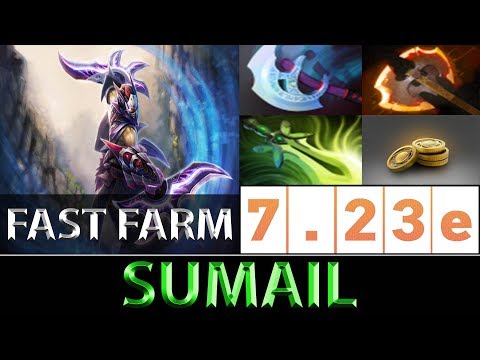 SumaiL [Anti-Mage] God Tier Fast Farm 913 GPM ► Dota 2 7.23e