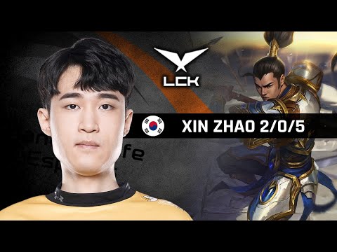 Highlights HLE OnFleek with Xin Zhao - LCK Spring 2022