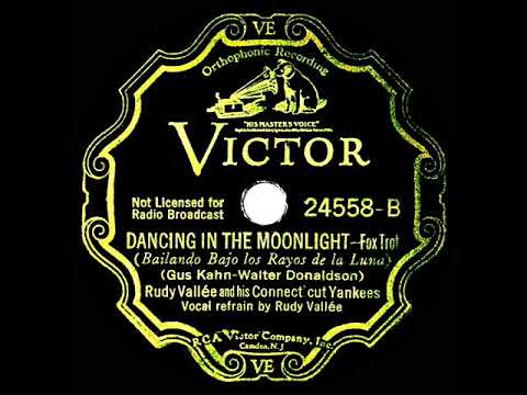 1934 Rudy Vallee - Dancing In The Moonlight (Rudy Vallee, vocal)