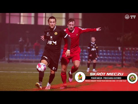 SKRÓT MECZU: POGOŃ IMIELIN - PODLESIANKA KATOWICE