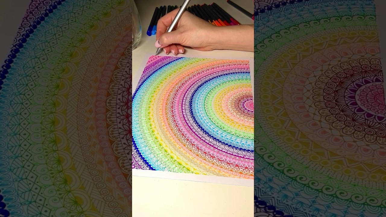 This full tutorial with all the recommendations for art supplies can be watched on my Patreon❤️