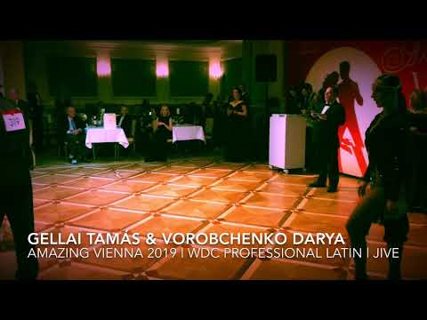Gellai Tamás & Vorobchenko Darya | Amazing Vienna 2019 | WDC Professional Latin | Jive