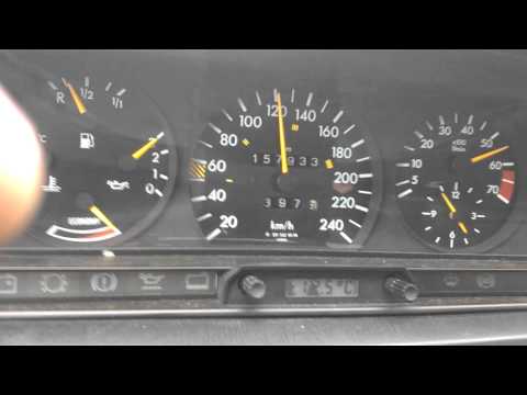 Mercedes 190 2,6l 0-160 km/h