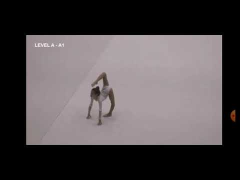 Enrica Marletta 1^ classificata Corpo Libero - Torneo Internazionale del Mare 2020