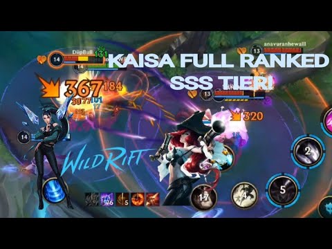 Wild Rift: ADC Kaisa SS TIER! Stronger Kaisa vs Miss Fortune | LOL Mobil ADC Duo Lane Kaisa Gameplay