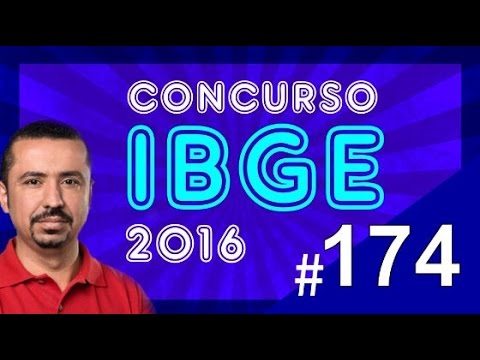 Concurso IBGE 2016 - Agente de Pesquisas e Mapeamento - Português aula 174