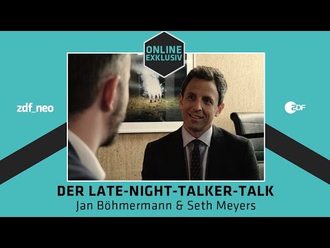 Seth Meyers im Interview mit Jan Böhmermann | NEO MAGAZIN ROYALE - ZDFneo