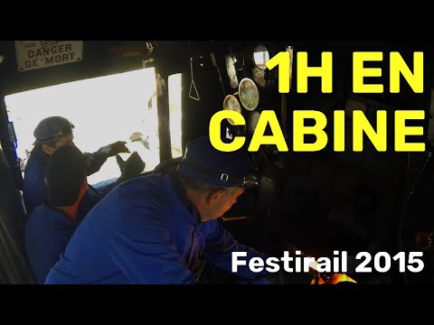 Cabride avec la 141R420 - Festirail 2015