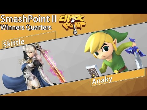 SmashPoint II - Skittle (Corrin) Vs. Anaky (Toon Link, Marth) Winners Quarterfinals
