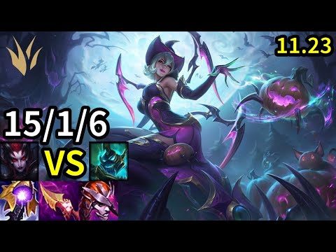 Elise Jungle vs Hecarim - KR Master | Patch 11.23