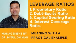 What is Leverage Ratio? (4 types of Leverage ratios with calculations)