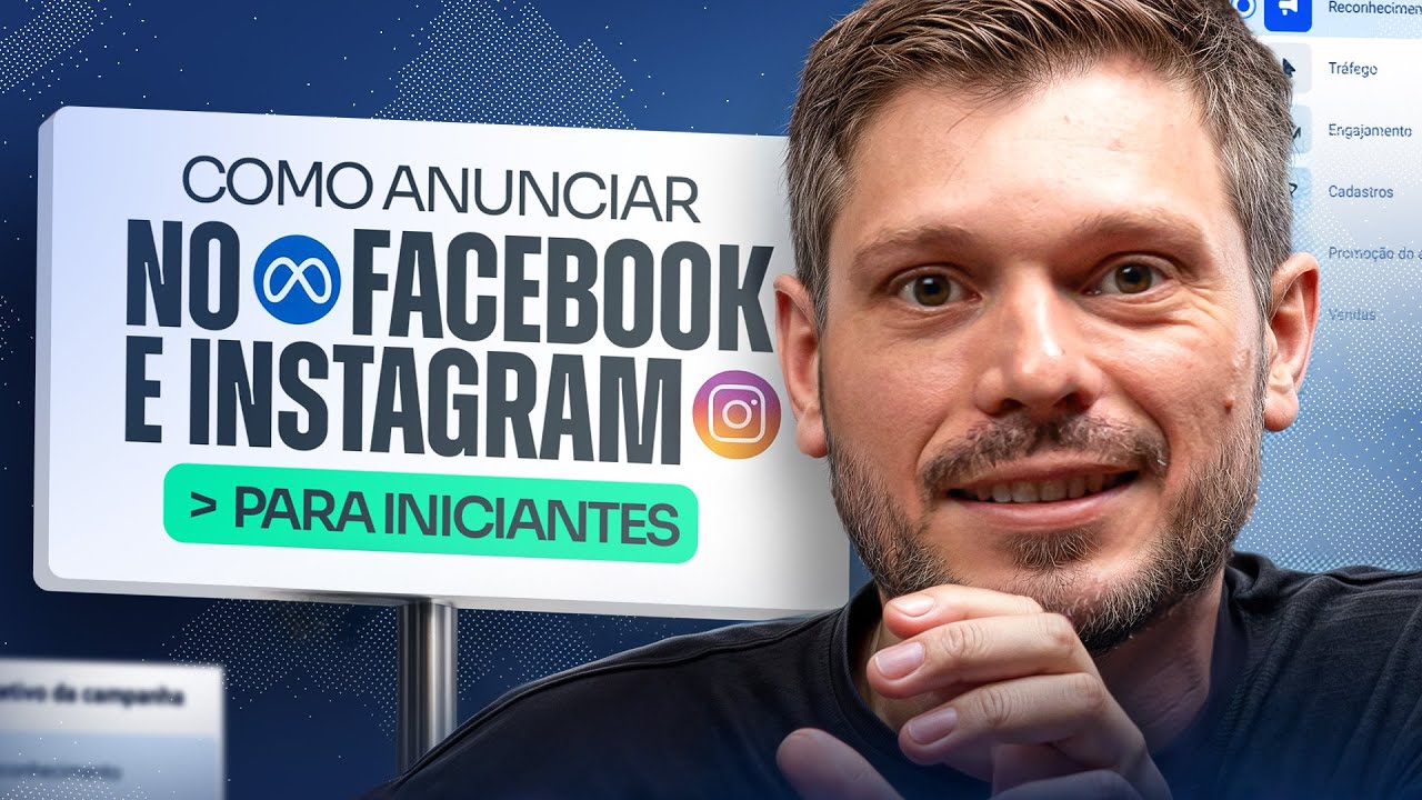 Live #143 - Como Anunciar no Facebook e Instagram para Iniciantes - Tutorial Completo 2025