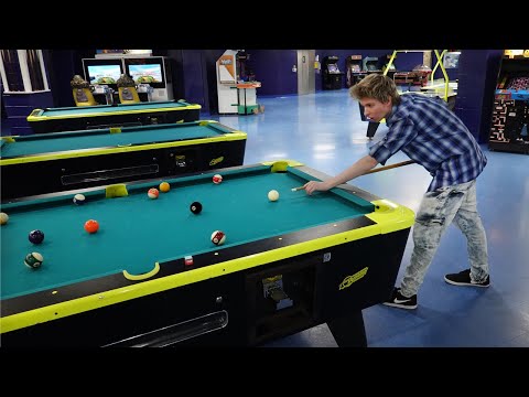 Let's Play 8 Ball Pool in Real Life! - YouTube