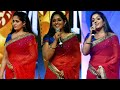 Kaavya Madhavan Transparent Saree Glamorous Show Malayalam Actress
