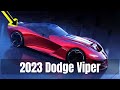 Hot Car 2023 Dodge Viper - Everything Details Prices Specs Powertrain