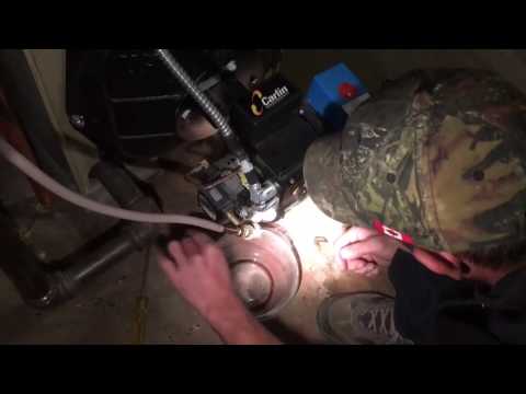 Oil Burner Maintenance - How To Clean a Home Heating Oil Boiler