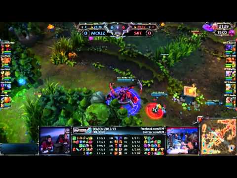 LoL IEM Cologne SKT1 vs Mouz [Game 1]
